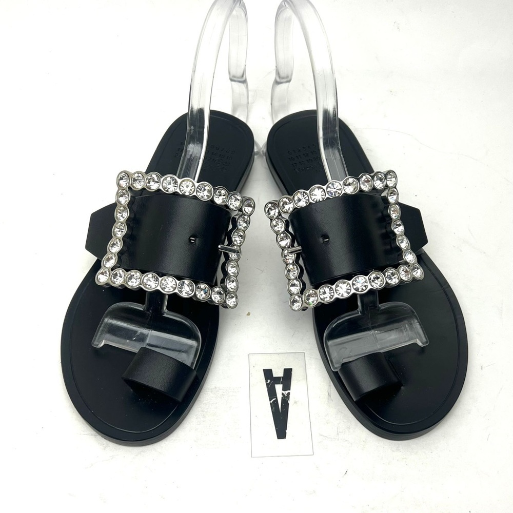 MAISON MARGIELA Embellished leather sandal sz 6.5 - Picture 5 of 15